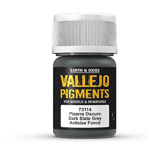 DARK SLATE GREY Vallejo Pigments For Models and Miniature Earth and Oxides 30mL