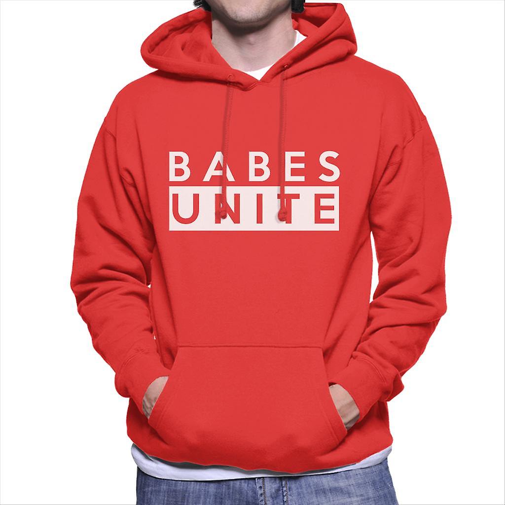 Babes verenigen mannen Hooded Sweatshirt