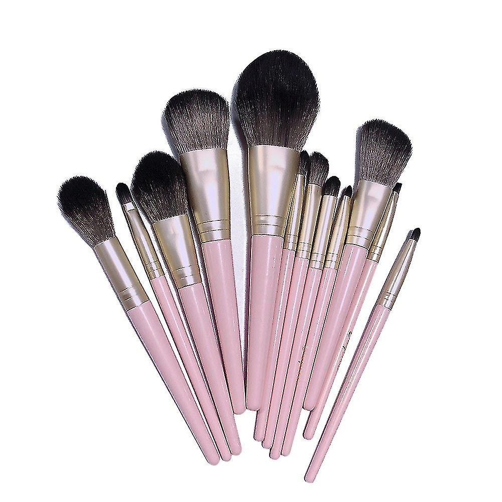 12pcs Makeup Brushes Kit Synthetic Foundation Concealers Eye Makeup