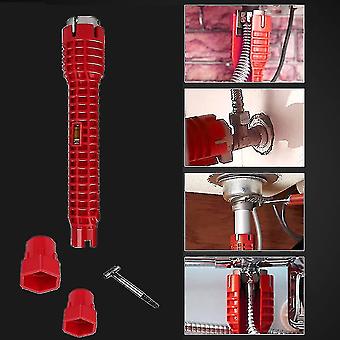 8 In 1 Sink Faucet Installer Multifunctional Faucet Wrench Tool Water