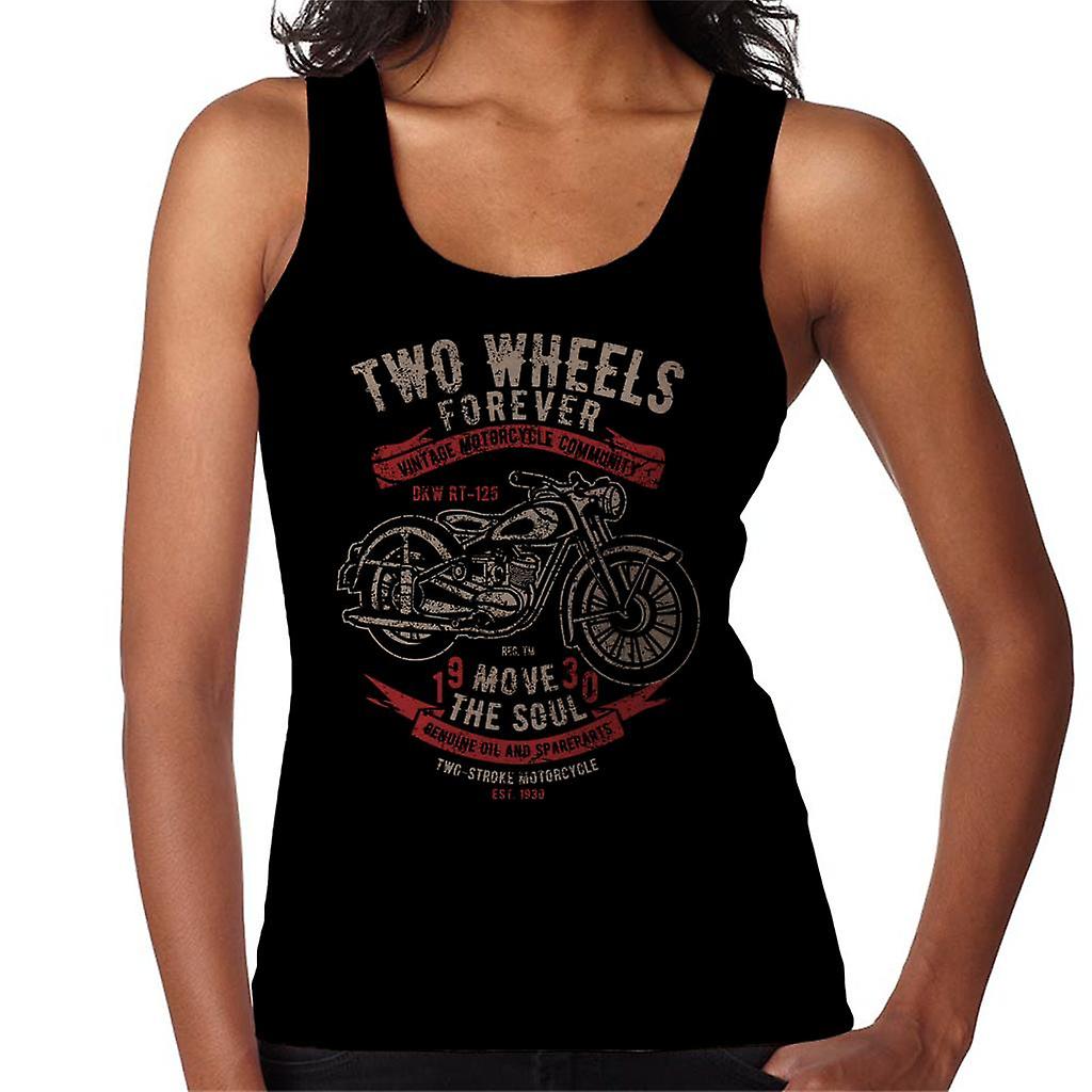 Two Wheels Forever Motorcycle Community Women's Vest
