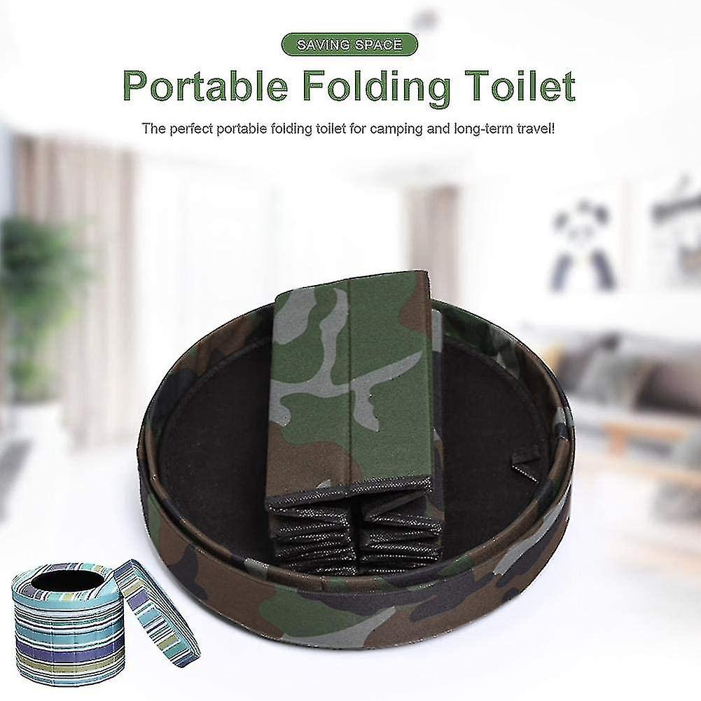 Faltbare Campingtoilette – Portable Toilette Für Outdoor, Festival, Poolparty, Bis 150 Kg