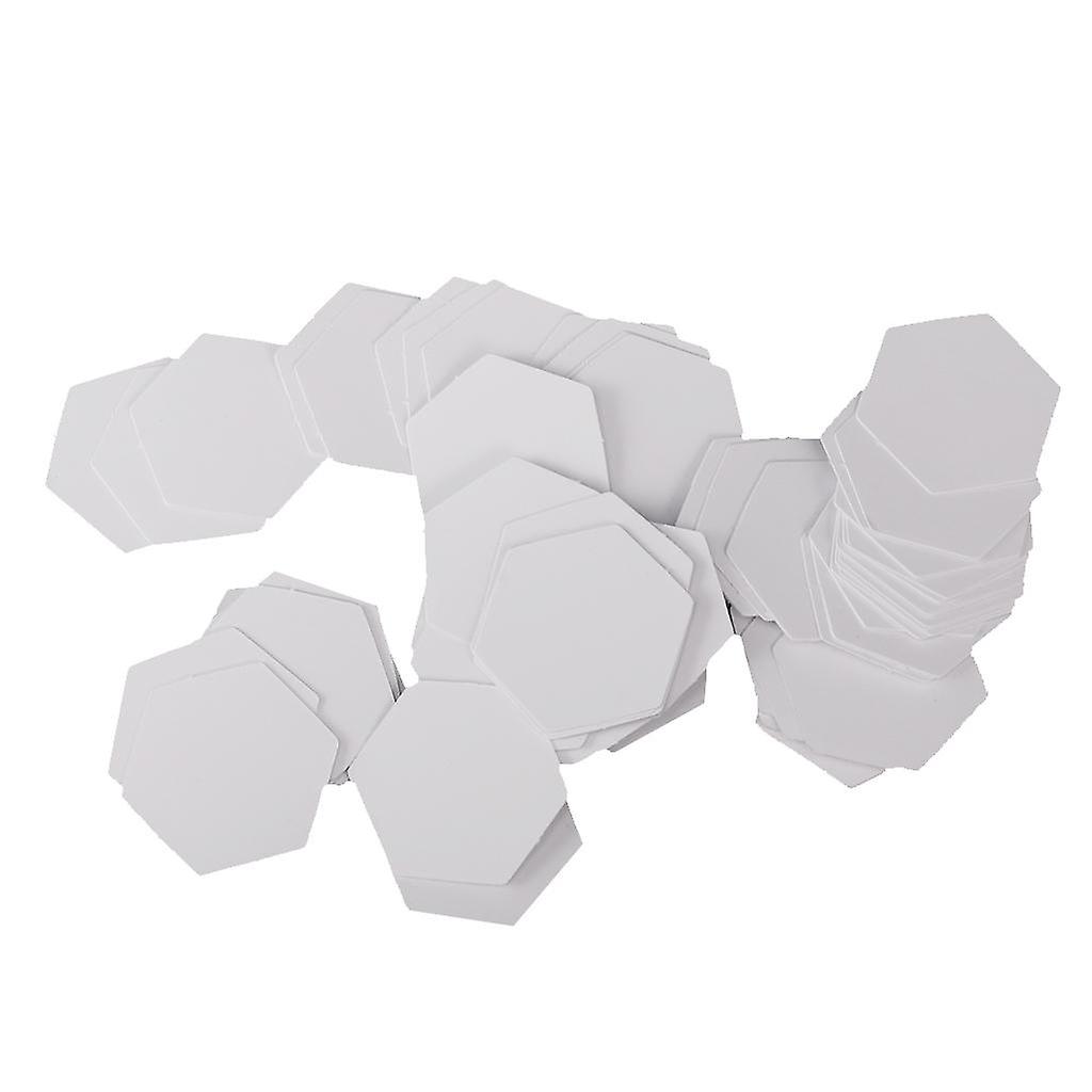 200 Pieces Hexagon English PAPER PIECING Quilting Templates Craft 22mm 26mm