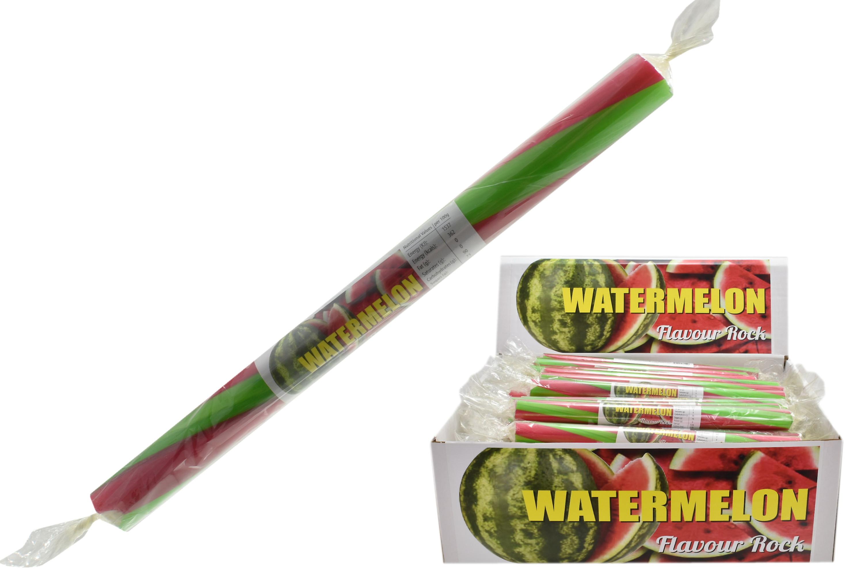 Pack de 20 palitos de roca de sabor medio - sandía