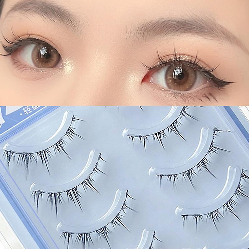 Makeup Curling False Eyelashes Waterproof Oilproof False Eyelashes