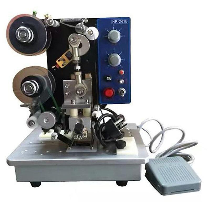 110V/220v Electric Ribbon Coding Machine Thermal Automatic Coding Machine Labeling Machine Validity Coding Machine Hp-241b