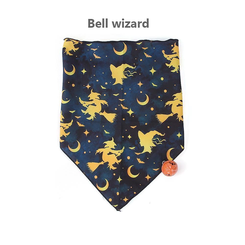 Halloween Design Dog Kerchief Scarf Triangle Bibs Pet Scarf For Dogs Cat Decorative Towel