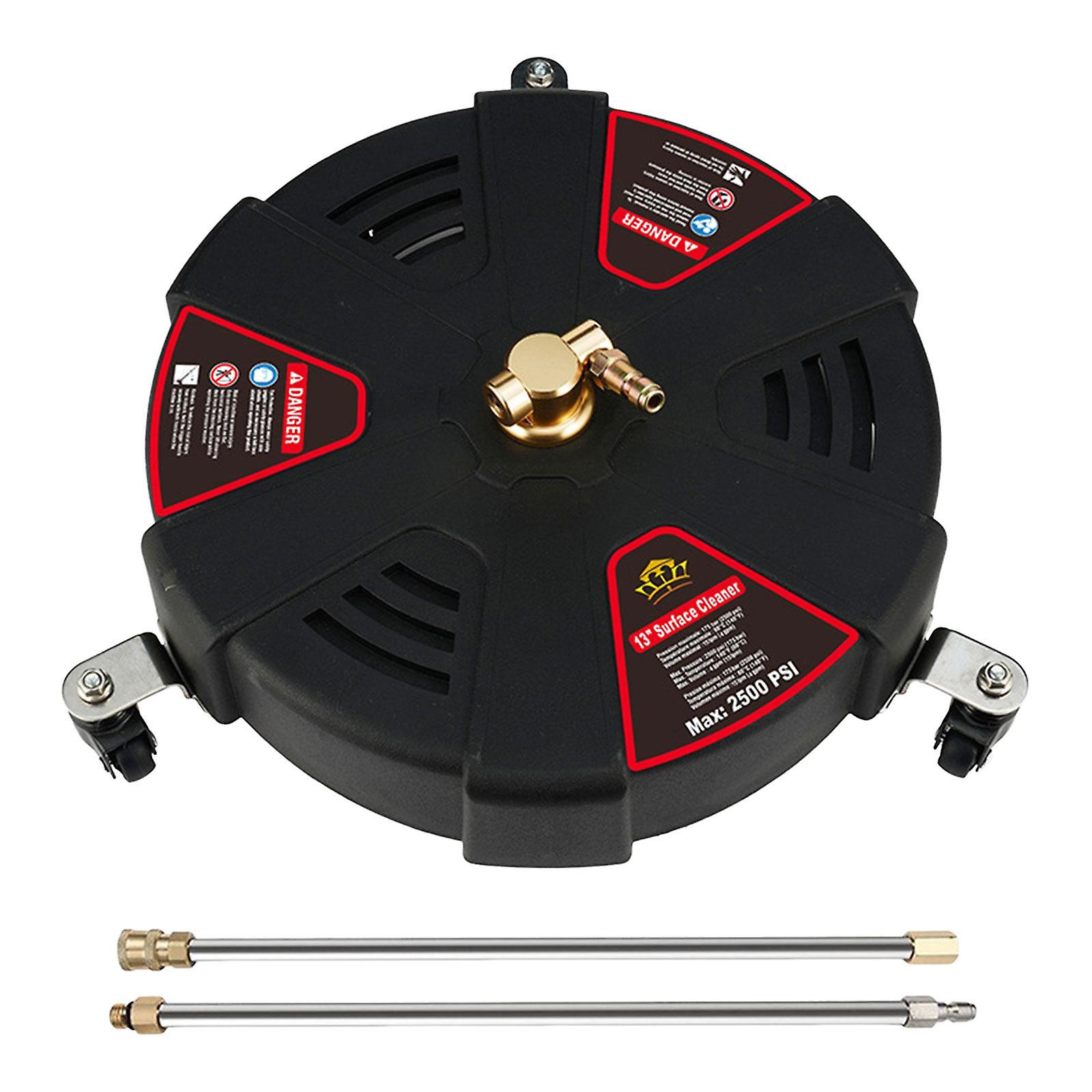 Limpador de superfície de lavadora de alta pressão de 13 polegadas para terraços de pátio externo e interno