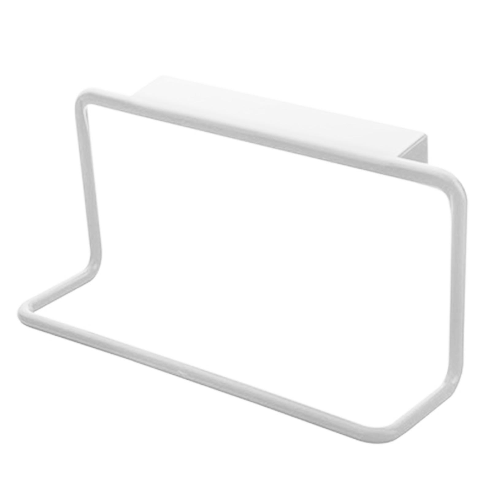 No Punching Hanging Towel Rack Smooth Surface Not Hurt Door Rack For Kitchen Rags Bathroom Accessories