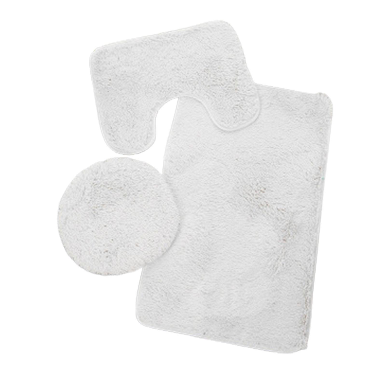 3pcs Non-slip Soft Bath Rugs Keep Floors Clean And Dry Mat