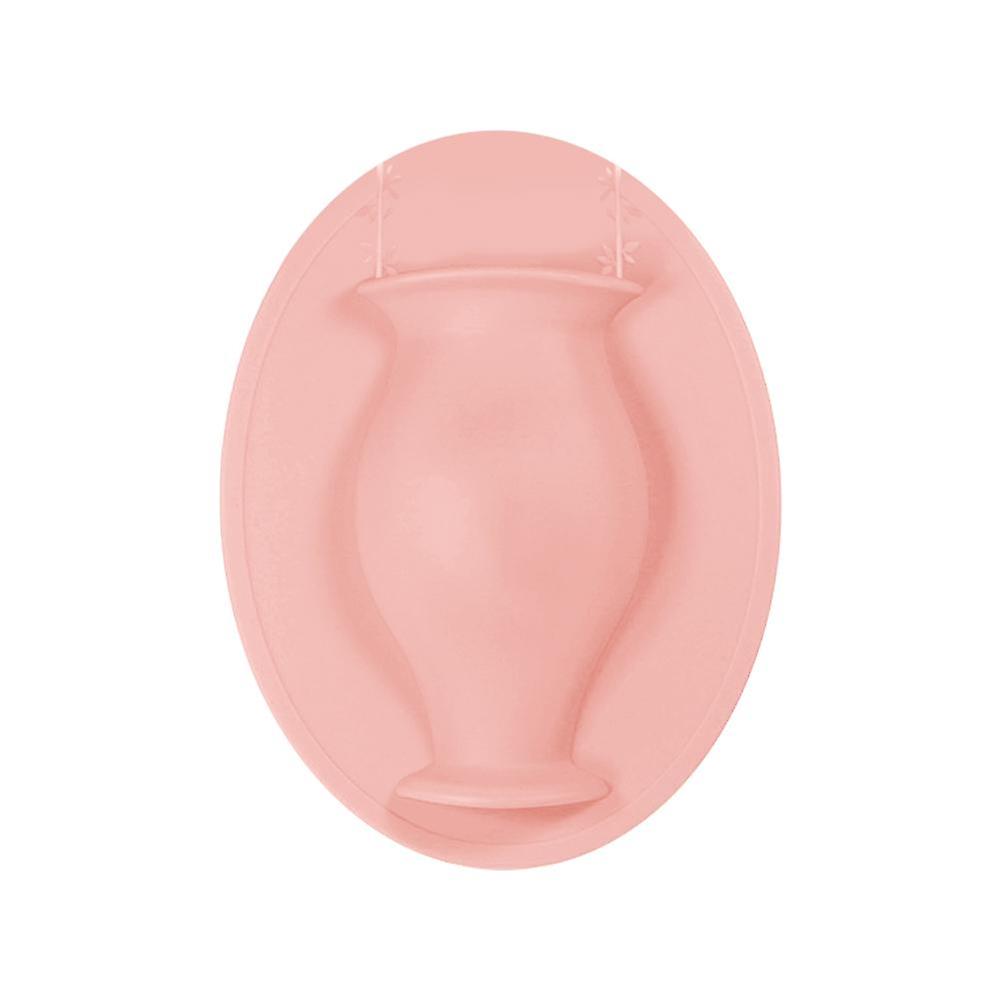 ZHOUBA Silicone Sticky Removable Wall Hanging Vase Flower Container Bottle Home Decor