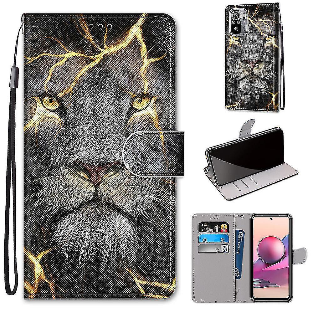 Compatible With Redmi Note 10s Lion Mobile Case