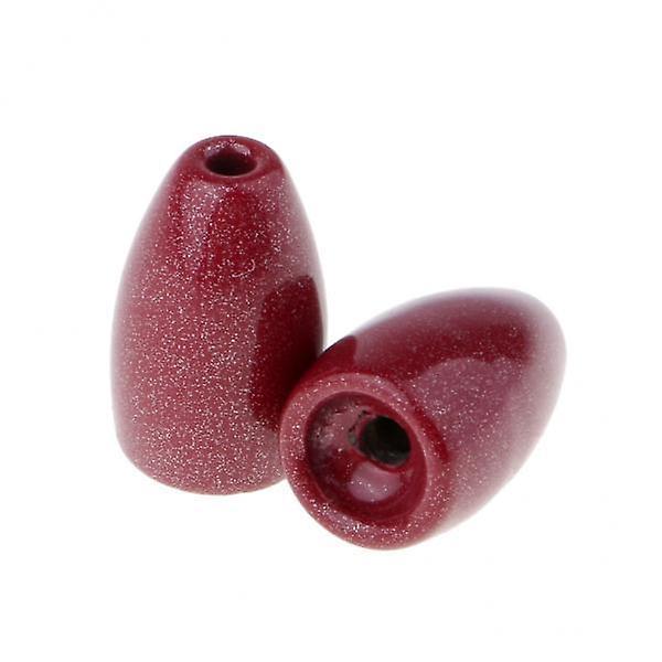 2xTungsten Flipping Weights Bullet Shape Fishing Sinker 1 4 oz