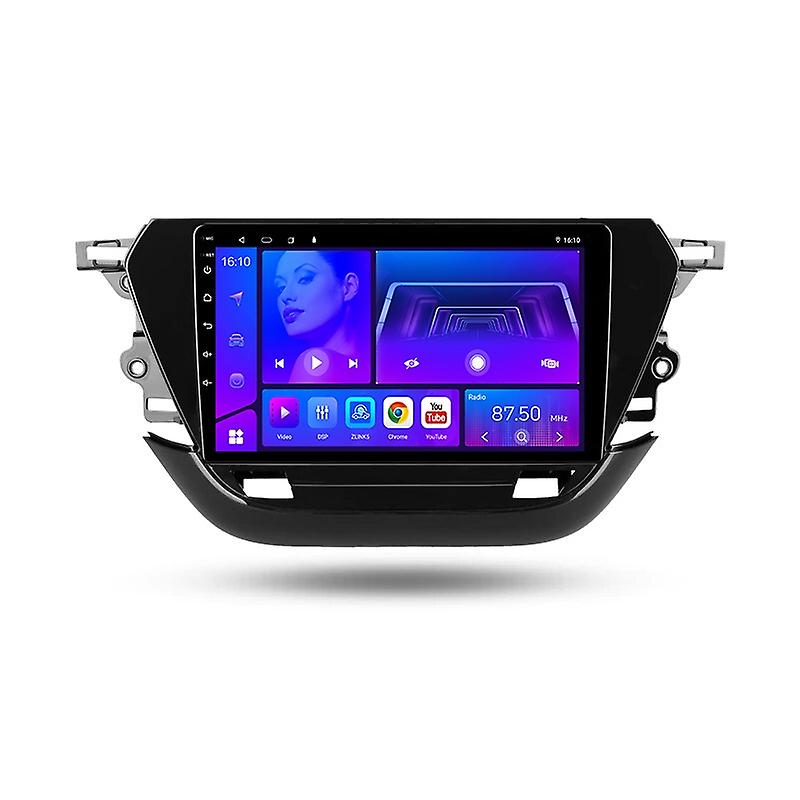 Android 2 Din Car Multimedia Player For Opel Corsa F 2019 - 2023 Head Unit Stereo GPS Navigation BT