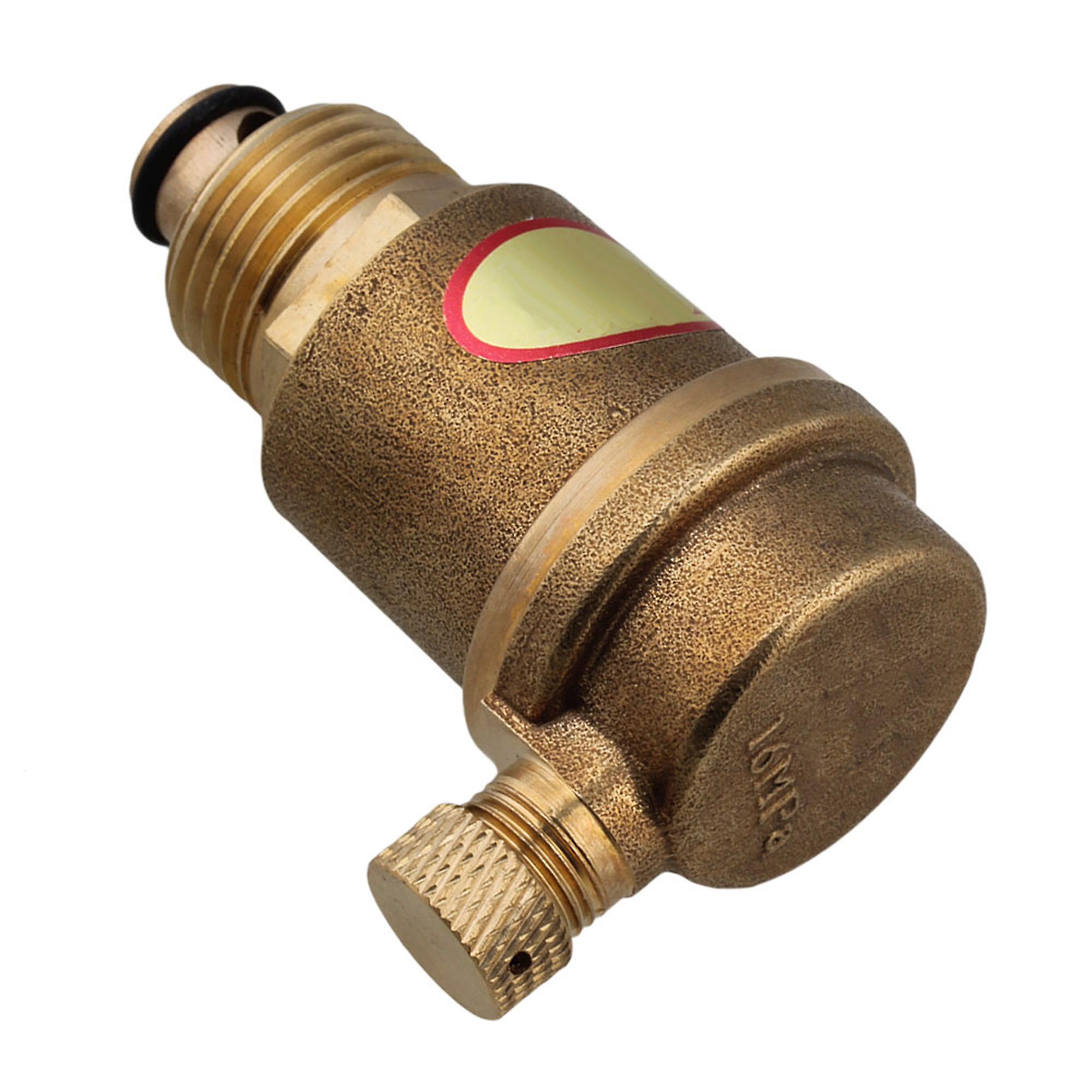 Central Heating System 1/2Inch Brass Automatic Vent Valve Rust Protection Set of 5