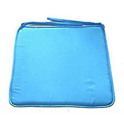 椅子ソファクッションスカイブルー★ダイニングルームガーデンキッチン取り外し可能な無地防水椅子クッションシートパッド
