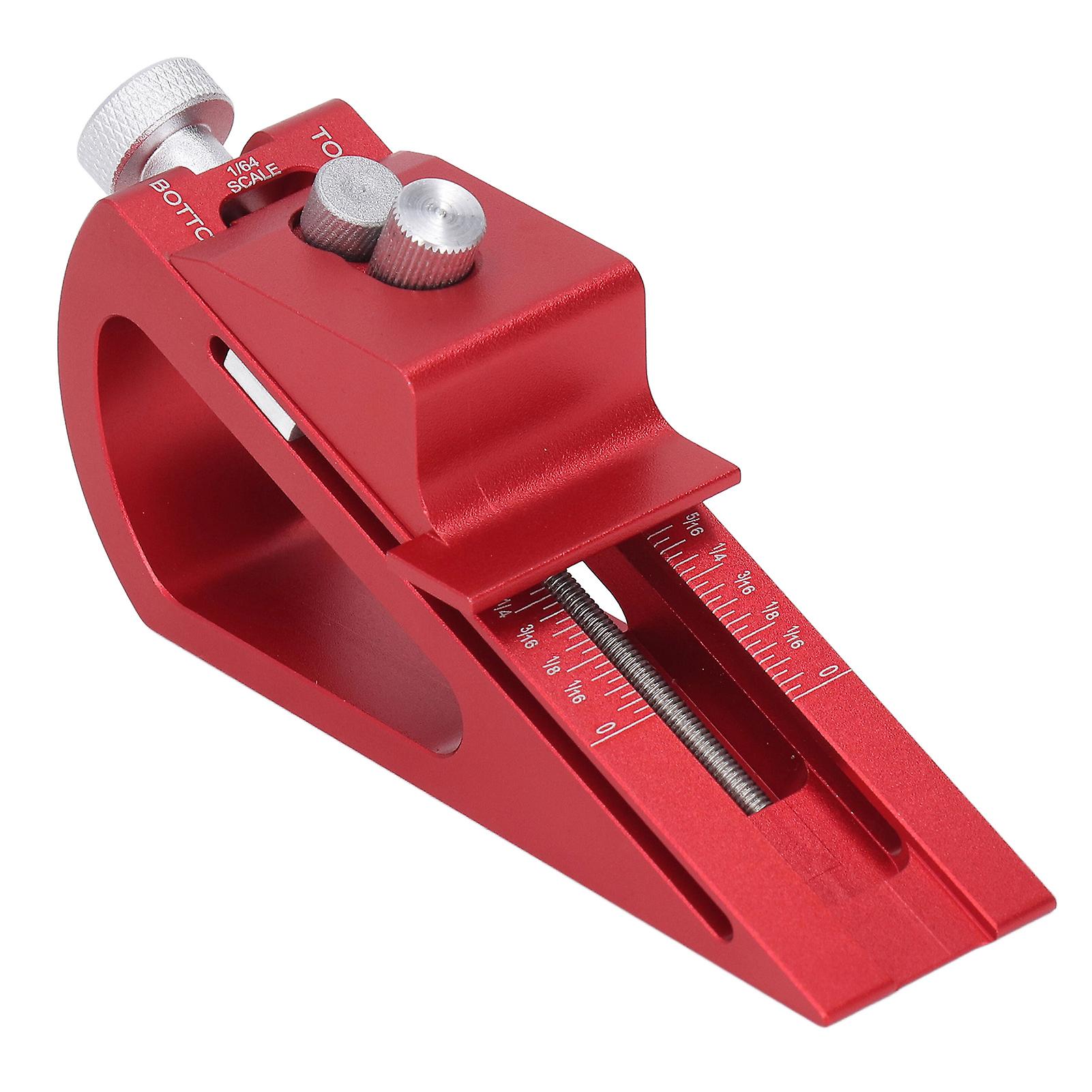 Adjustable Woodworking Setup Blocks Height Gauge Aluminum Alloy Woodworking Block Gauge 