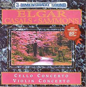Various - Elgar - Cello Concerto; Violin Concerto [CD]