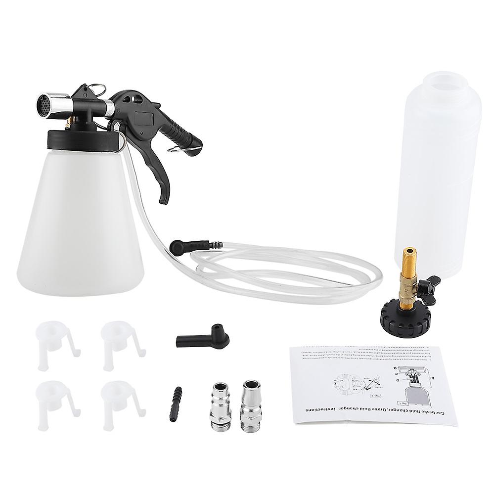 Car Brake Fluid Change Kit Bleeding Fluid Change Kit Air Pneumatic Garage Vacuum Tool Set 90-120PSI