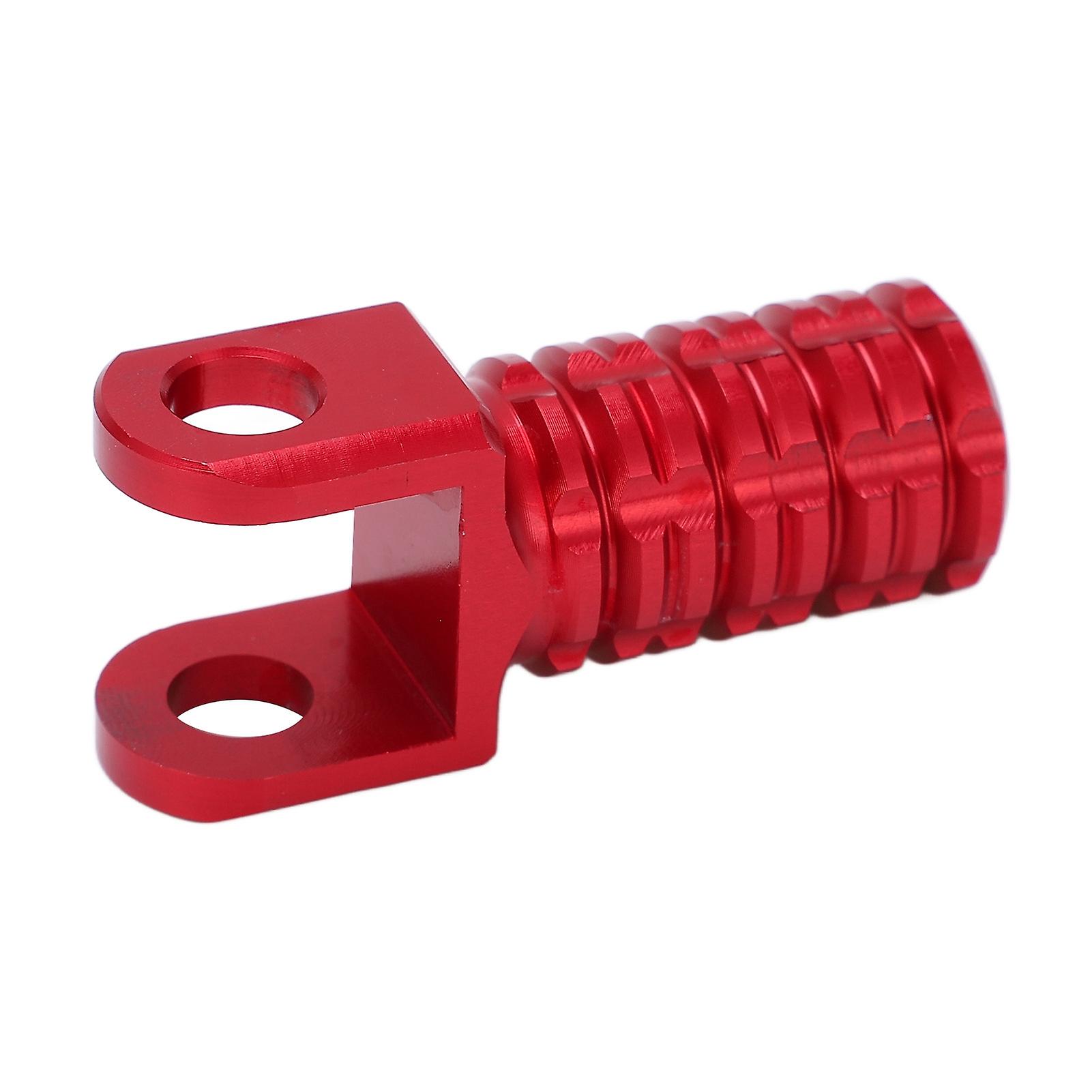 Foot Shifter Peg 51mm/2in Motorcycle Shift Lever Foot Toe Peg Aluminium Alloy Replacement for SUZUKI DRZ 400E 2000‑2021Red Shifter Footpeg