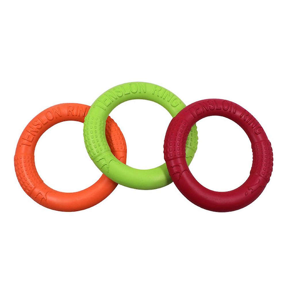 Pet Ring EVA Training Exercise Rings Dog Flying Discs Outdoor Floating Interactive Toy