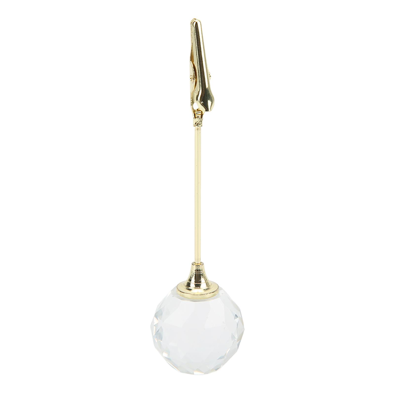 Table Number Holder, Sturdy Clip, Wide Application, Stable Metal Base, Photo Holder, for Wedding, Party, Office