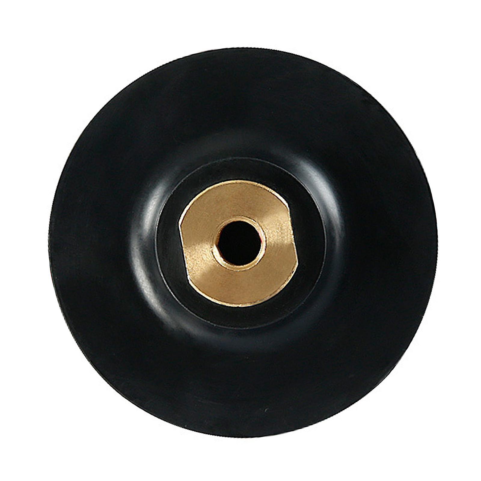 Rubber Backer Pad Polishing Rubber Pad Soft Hook and Loop Backer Pad Polishing Backing Pad for Counter Edge Dry Polishing