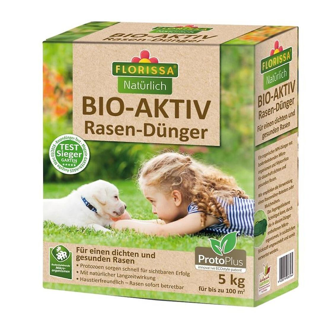 FLORISSA Bio Active Lawn Fertilizer Proto Plus, 5 kg