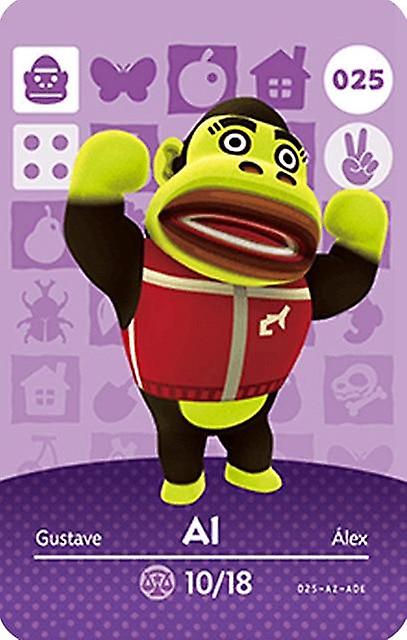 Animal 001~030 Nfc Card Tag Series 1 For Ns Switch 3ds Ntag215 New Horizons Hot