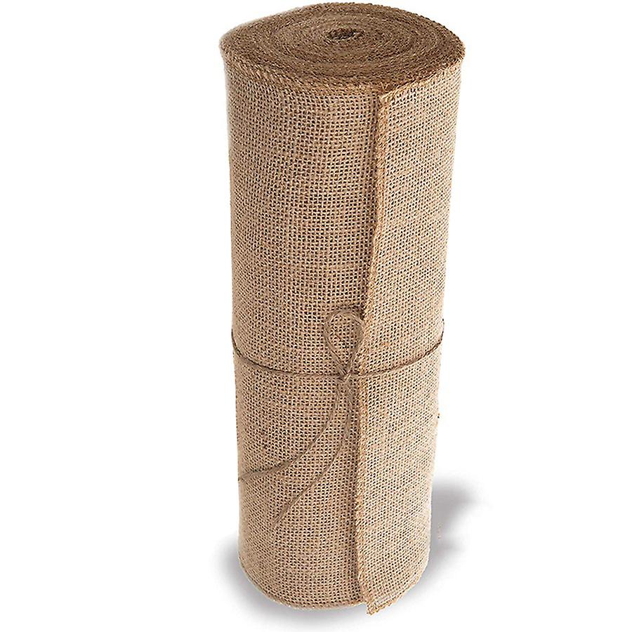 Burlap Doily Roll-30CMx275cm. No- Anti- Blanket with Edge Design. Burlap Fabric Are Suitable for We