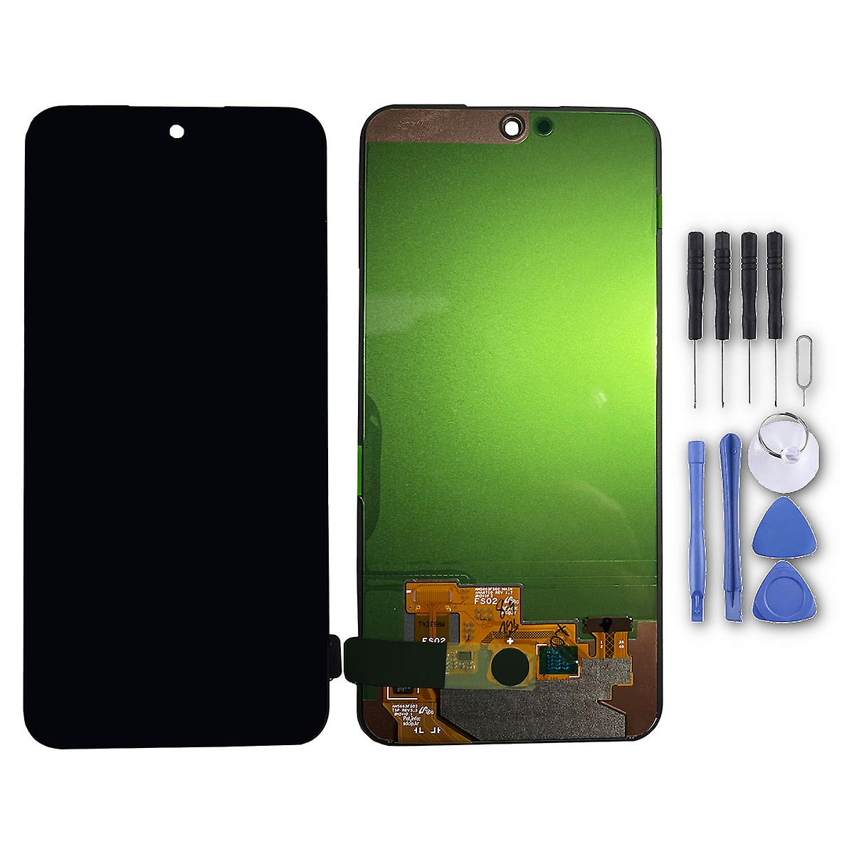 Samsung Display LCD Unit Touch without Frame Spare Part Repair for Galaxy A35 5G GH82-34224A Black