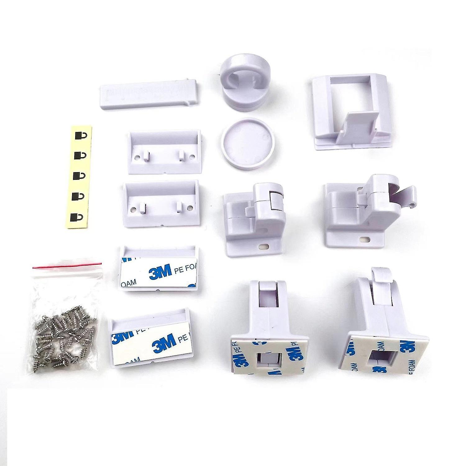 Magnetic door lock, 8 locks + 2 keys