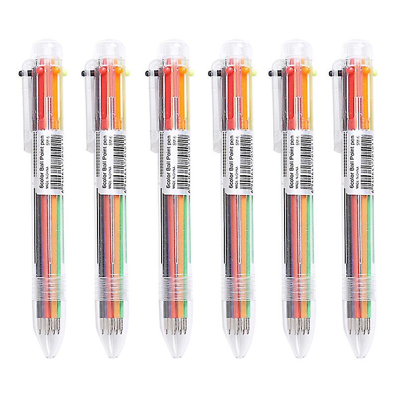 6pcs Retractable Pens