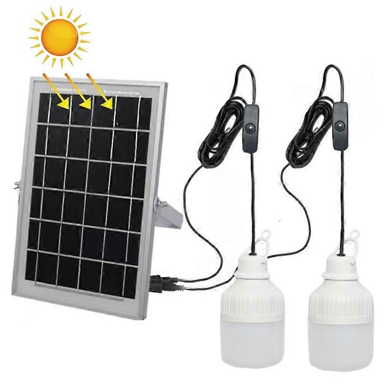 Solar Lantern Lighting Bulb Split Garden Lamp 10m