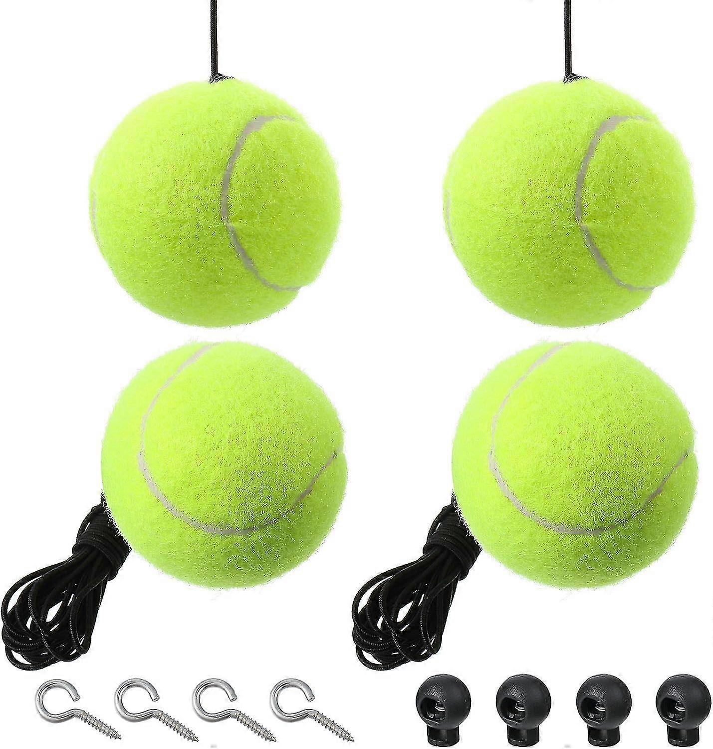 4 sarjaa autotallin pysäköintiapupallon pysäköintiopasjärjestelmä, sisältää 4 sisäänvedettävää palloa köydellä, 4 säädettävää pidikettä ja 4 ruuvikoukkua ajoneuvot (12)