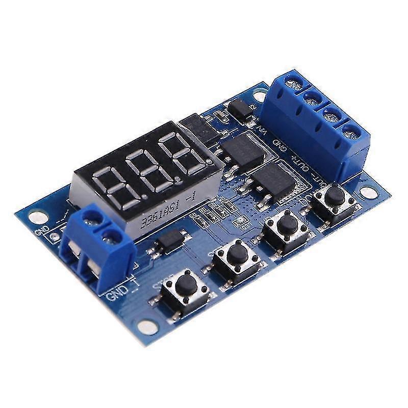 Time Delay Relay Trigger Cycle Timer Relay Dc 12v 24v Delay Controller Board