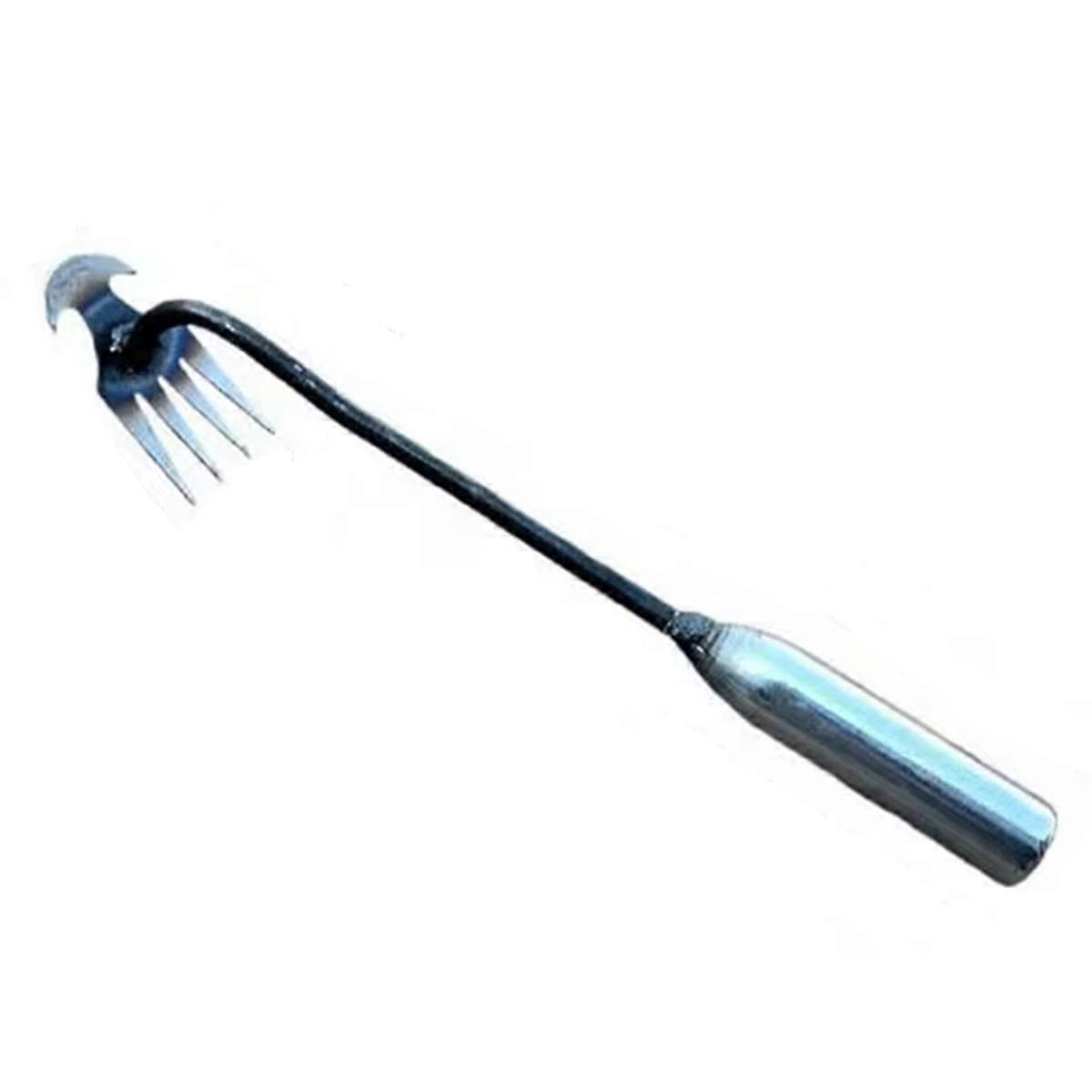 Garden Weeder Rake Tools Manual Weed Grass Rooting Shovel Metal Loosening Soil Digging Agricultural