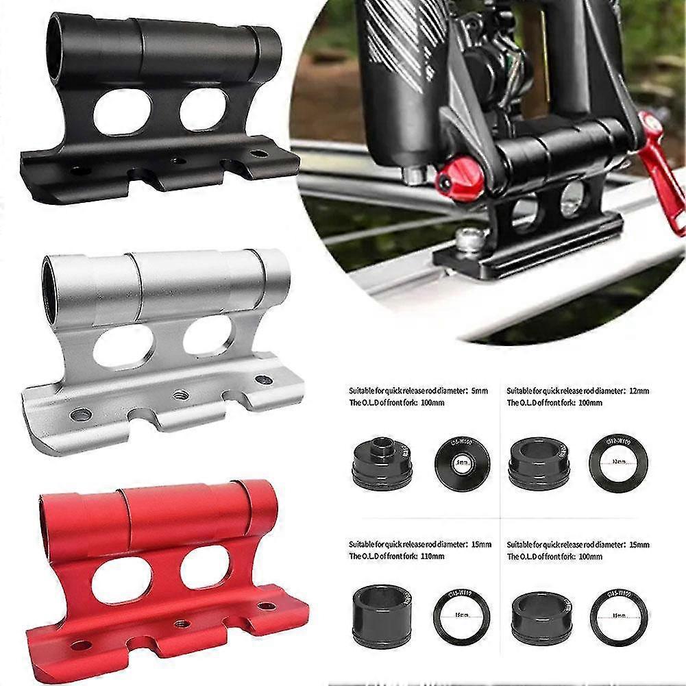 Vélo fixe d’approvisionnement en vélos supports de voiture support de fourche à travers l’axe traversant