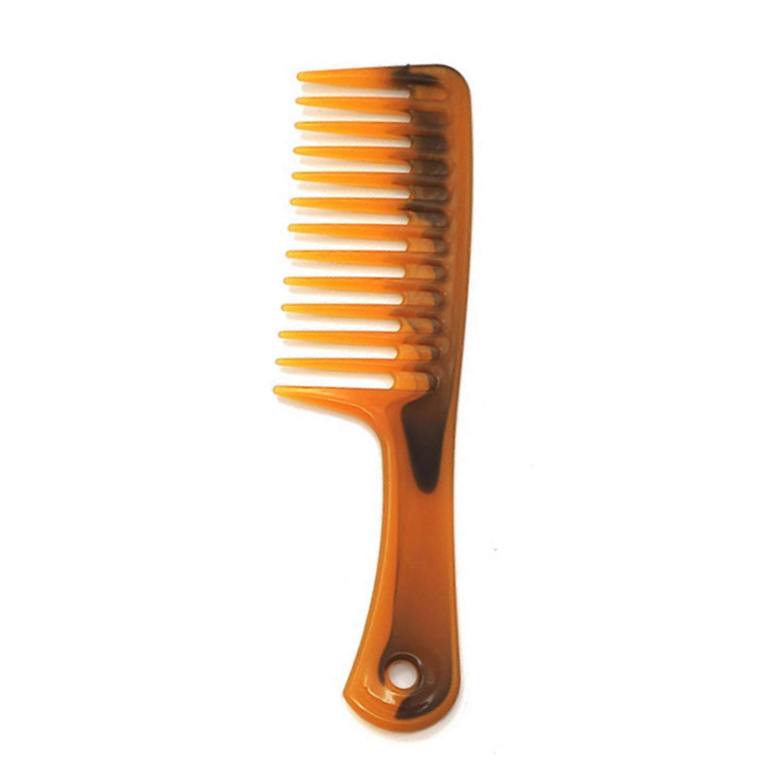 Hair Brush Wide Tooth Comb ABS Plastic Heat-resistant Large Wide Tooth Comb For Hair Styling Tool