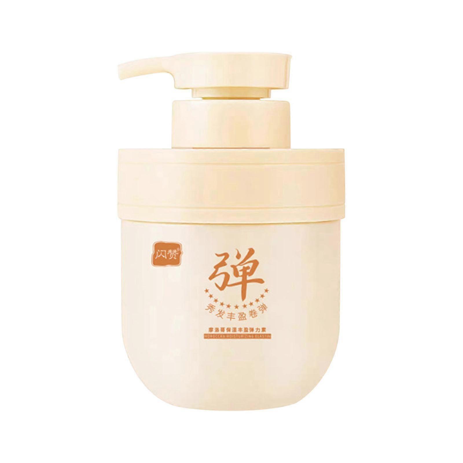 Moroccan Elastin Curly Hair Moisturizing Care Cream Perm And Care Conditioner Styling Spring 500ml