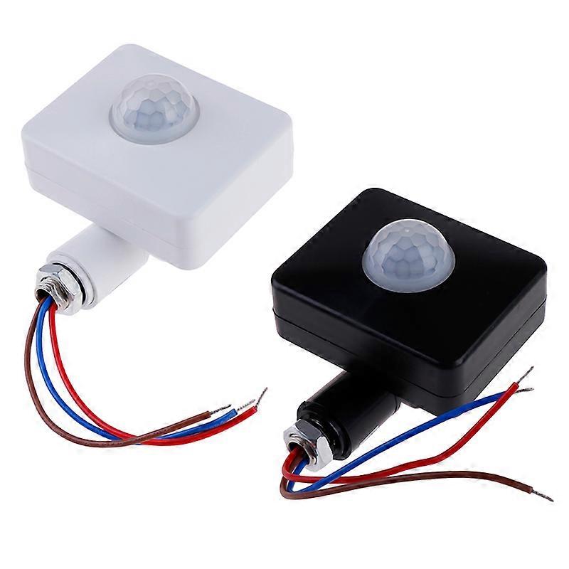 Motion Sensor Automatic Infrared AC 110V 220V PIR Motion Switch Detector DC 12 Volt Lamp Light Outdoor Timer Sensor Switch