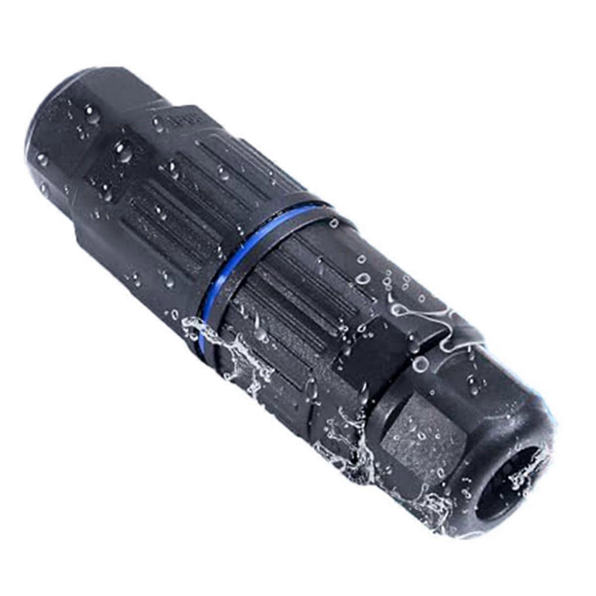 IP68 Waterproof Junction Box,Outdoor 3 Way Electrical Cable Connector, Replaceable Lever Wire Conne