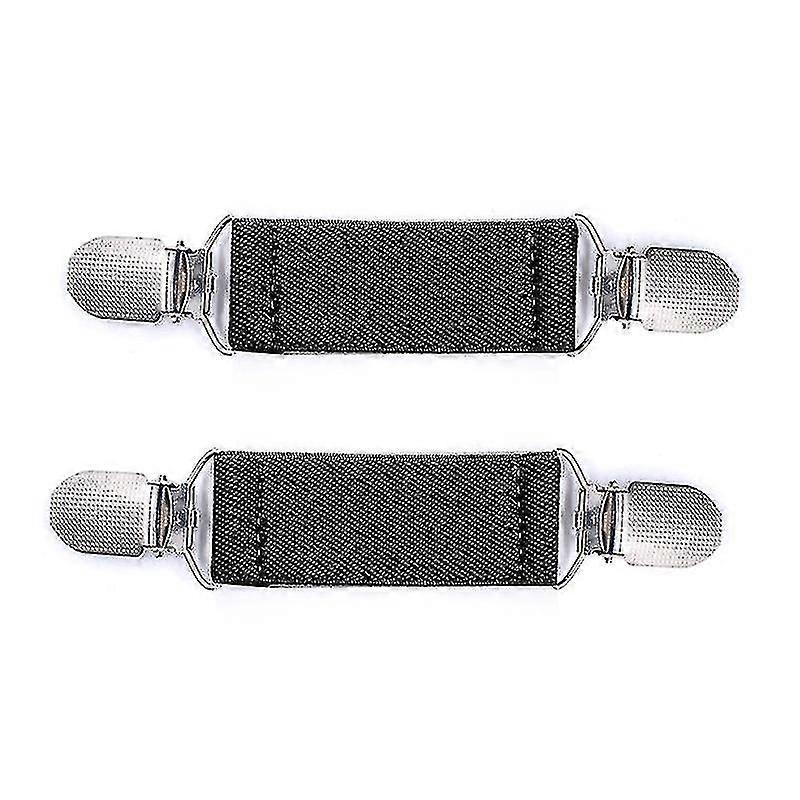 4 stk elastiske vottklips for barn hansker og voksne - tett stål grep hanske klips