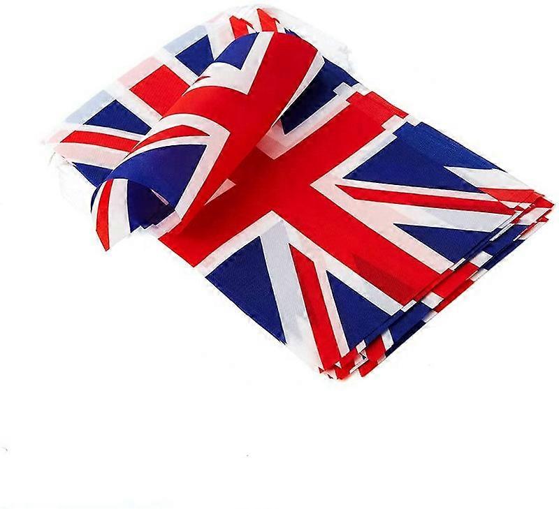 UK bunting flags 14*21cm 20pcs/set United Kingdom string Triangular Flag Buntings Festival Party Holiday