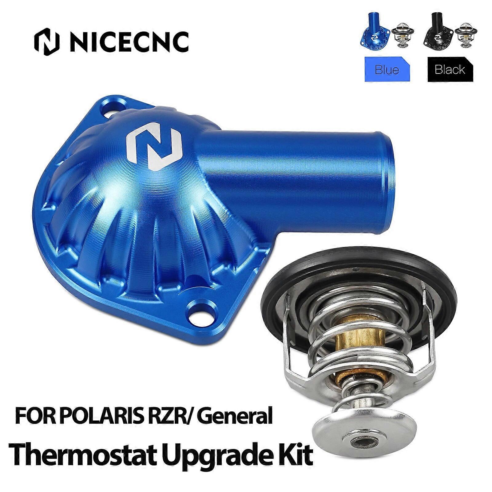 RZR Thermostat Upgrade Kit For Polaris RZR XP Turbo EPS 2015-2019 XP1000 General 1000 UTV Thermostat Housing Aluminum 5632421