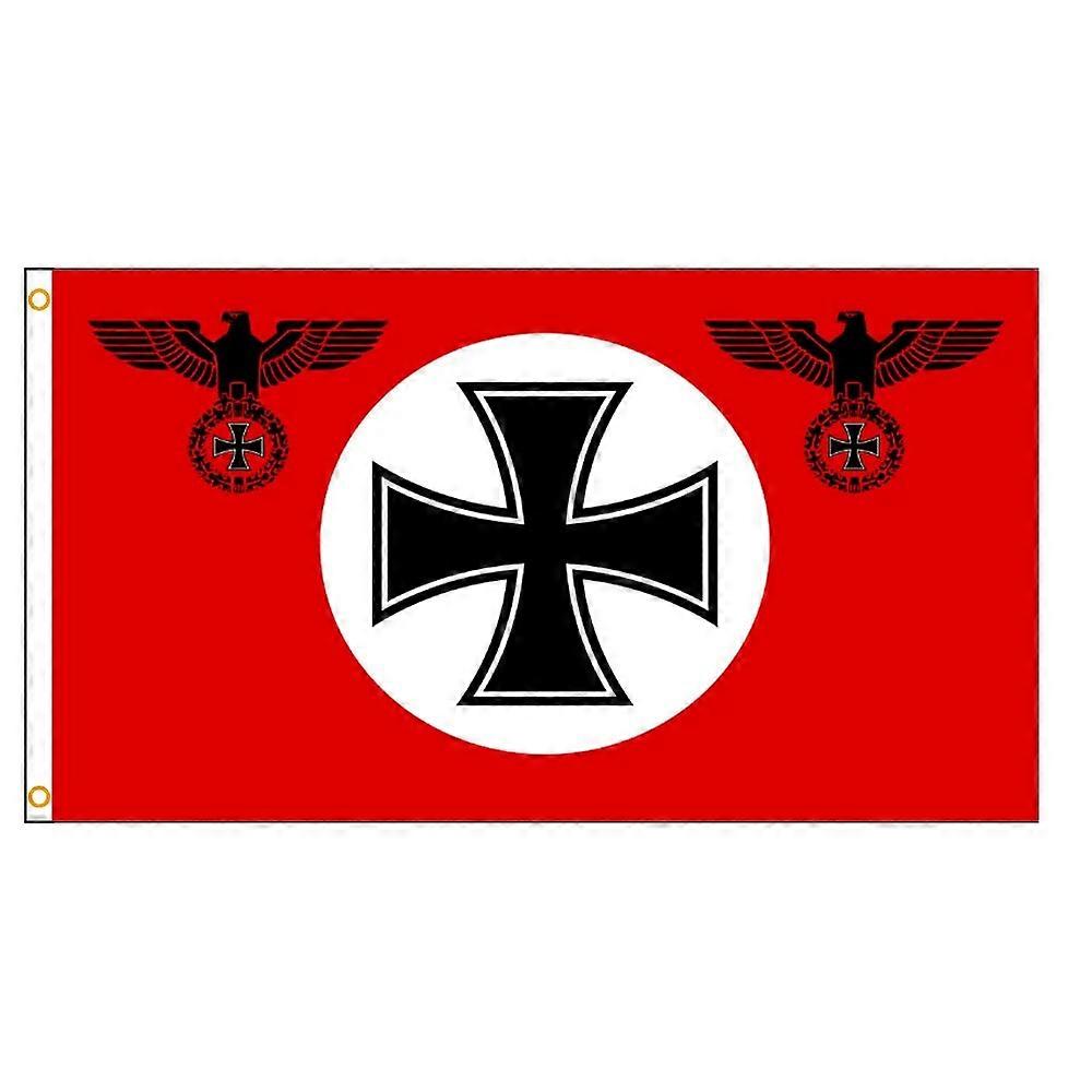 90x150cm German Empire Reich Eagle Iron Cross Flag