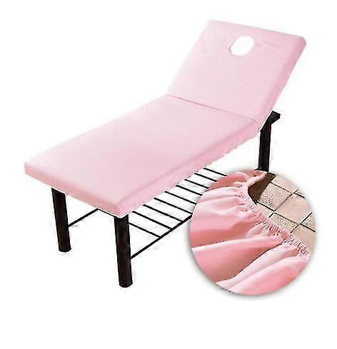 Pure Color Massage Table Bed Fitted Sheet Elastic Full Cover