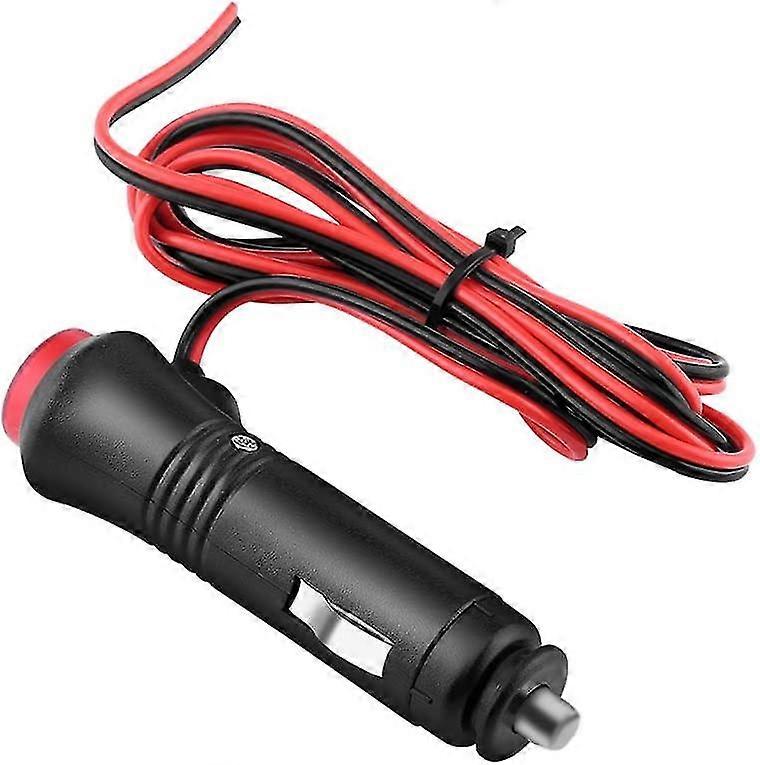 Zigarettenanzünderstecker, 12 V-24 V Auto-Zigarettenanzünderbuchse, Netzsteckeradapter, Ein-/Ausschalter, Sicherung, 1,5 m, 1 Stück