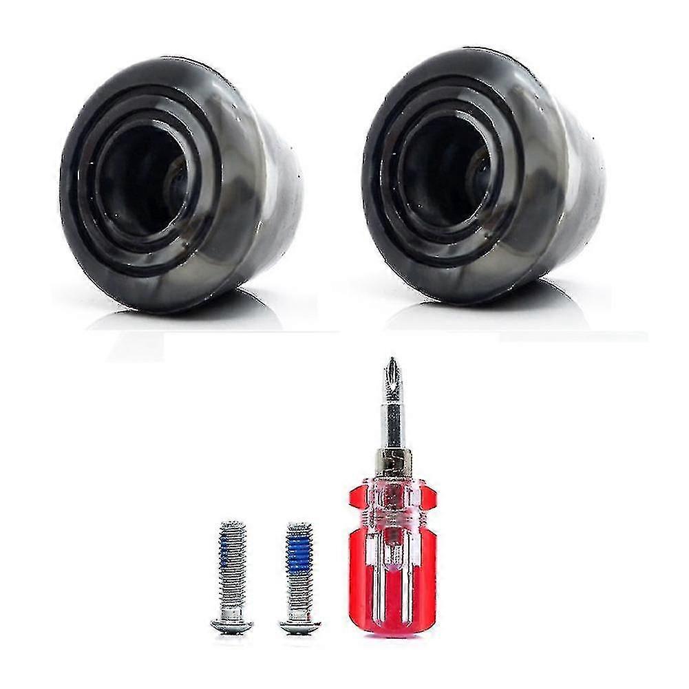 Roller Skates Brake Double Row Skates Roller Brake Blocks,black