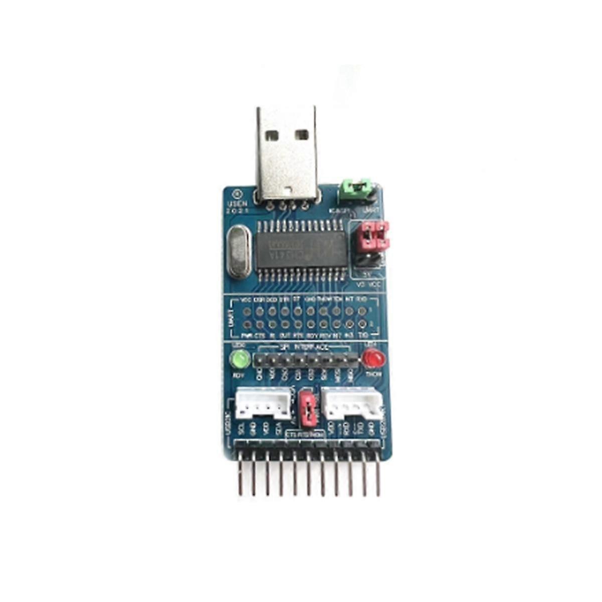 CH341A USB till I2C / IIC / SPI / UART / TTL / ISP-adapter EPP / parallellportskonverterare